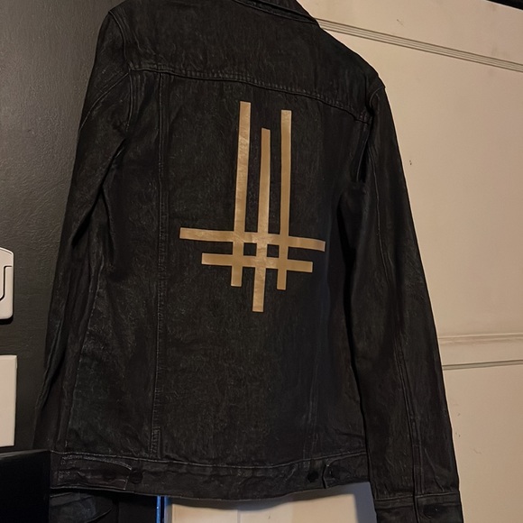 Behemoth denim jacket. Rare. - Picture 2 of 5